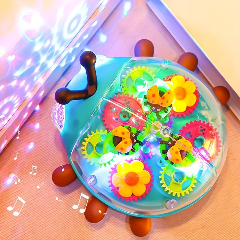 Illuminated Beetle Toy Car