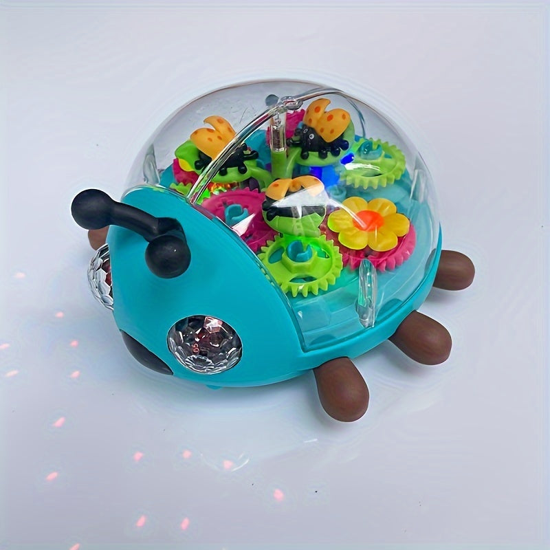 Illuminated Beetle Toy Car