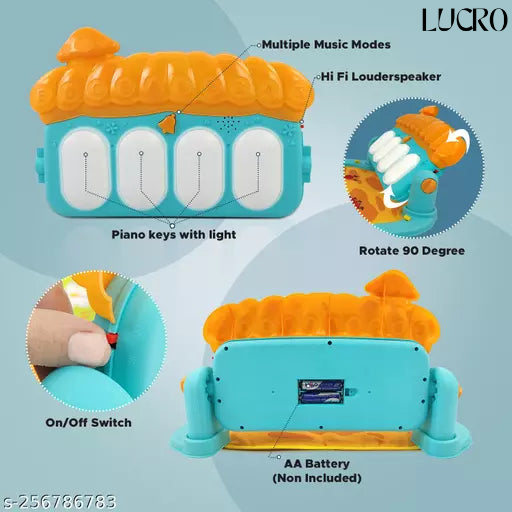 3 In 1 Newborn Baby Toddler, play mat for kids, Baby Gym, Fitness Rack Mat, playing mat for babies, Fitness Rack with Hanging Rattles, Music & Light