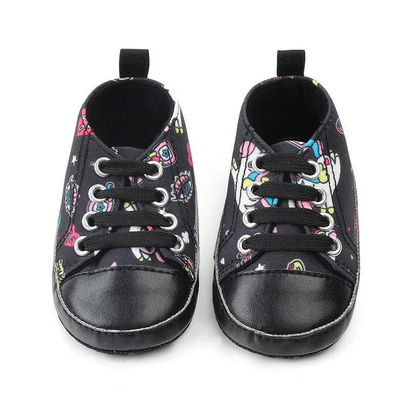 I Love Daddy&Mummy Baby Girls Shoes Cute Unicorn Bbay Girl Sneakers