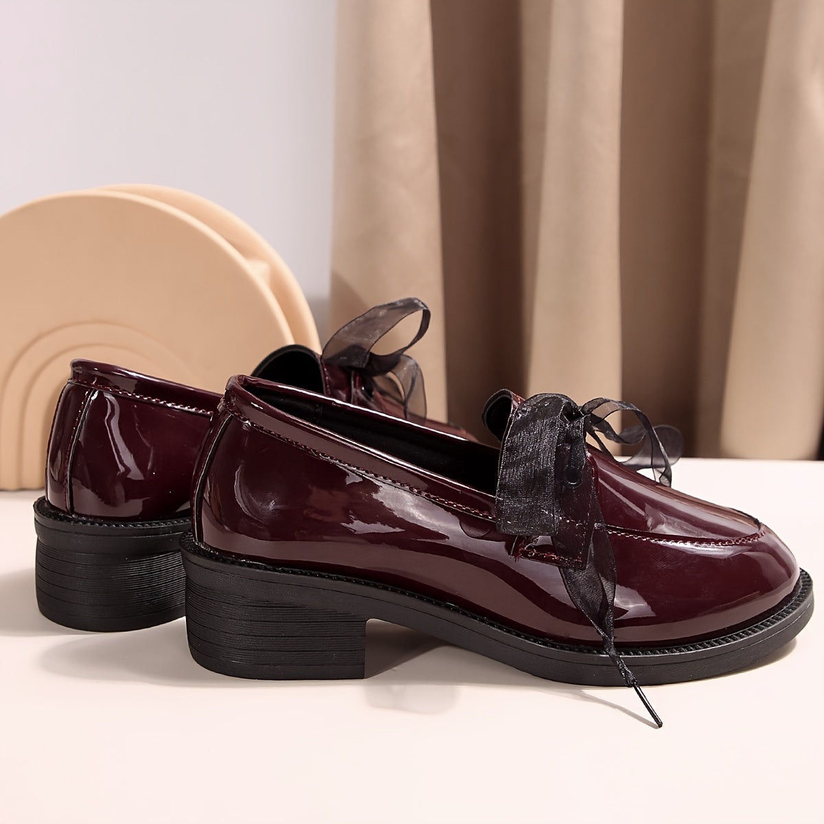 Ladies New Fashion Casual Most Popular Solid Color Ladies Loafers