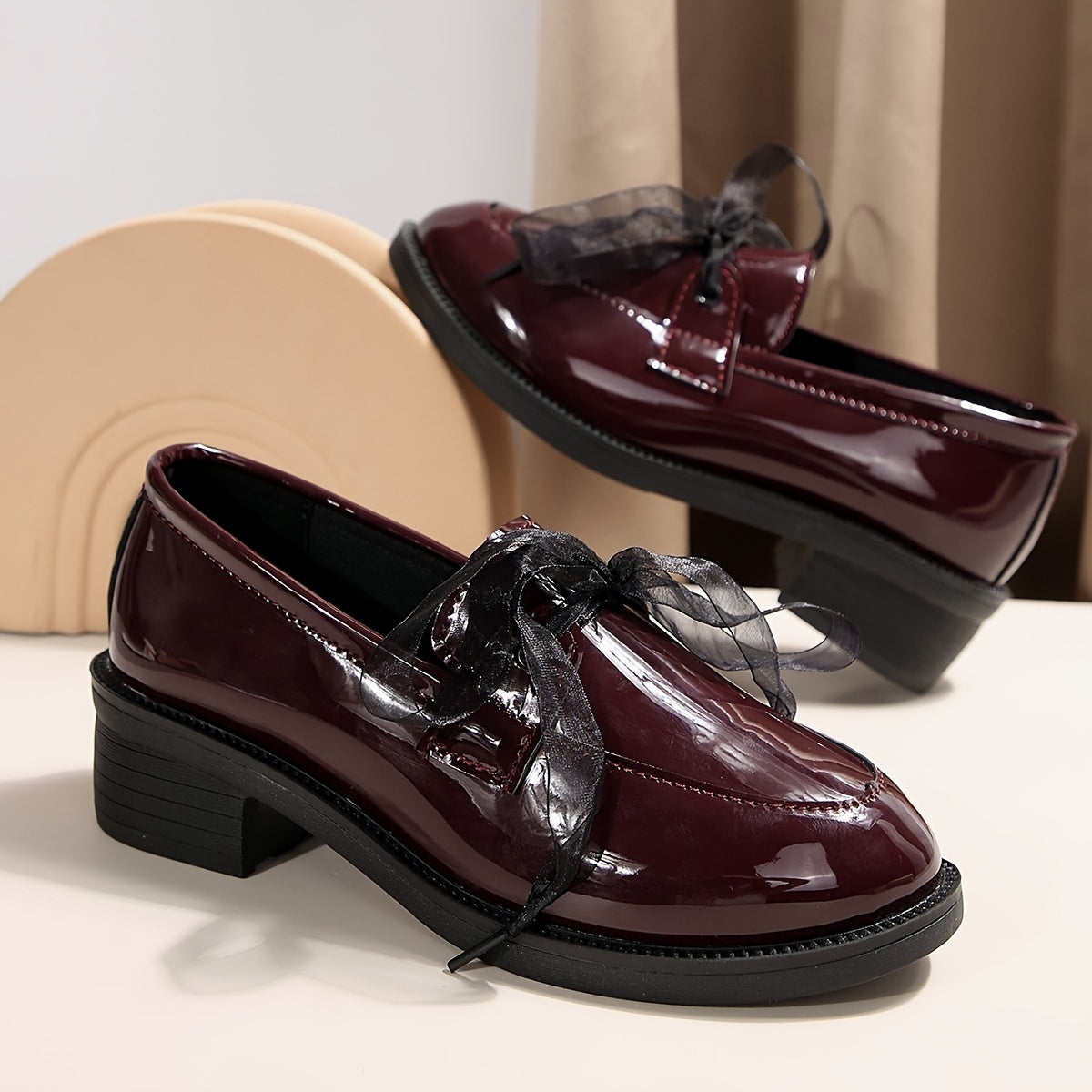 Ladies New Fashion Casual Most Popular Solid Color Ladies Loafers