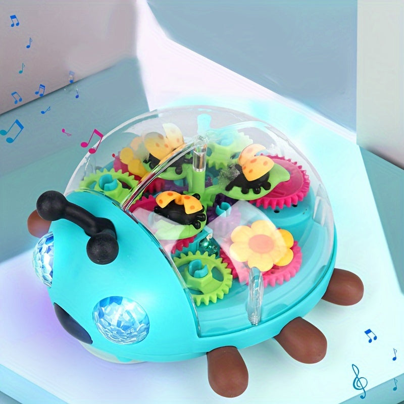 Illuminated Beetle Toy Car