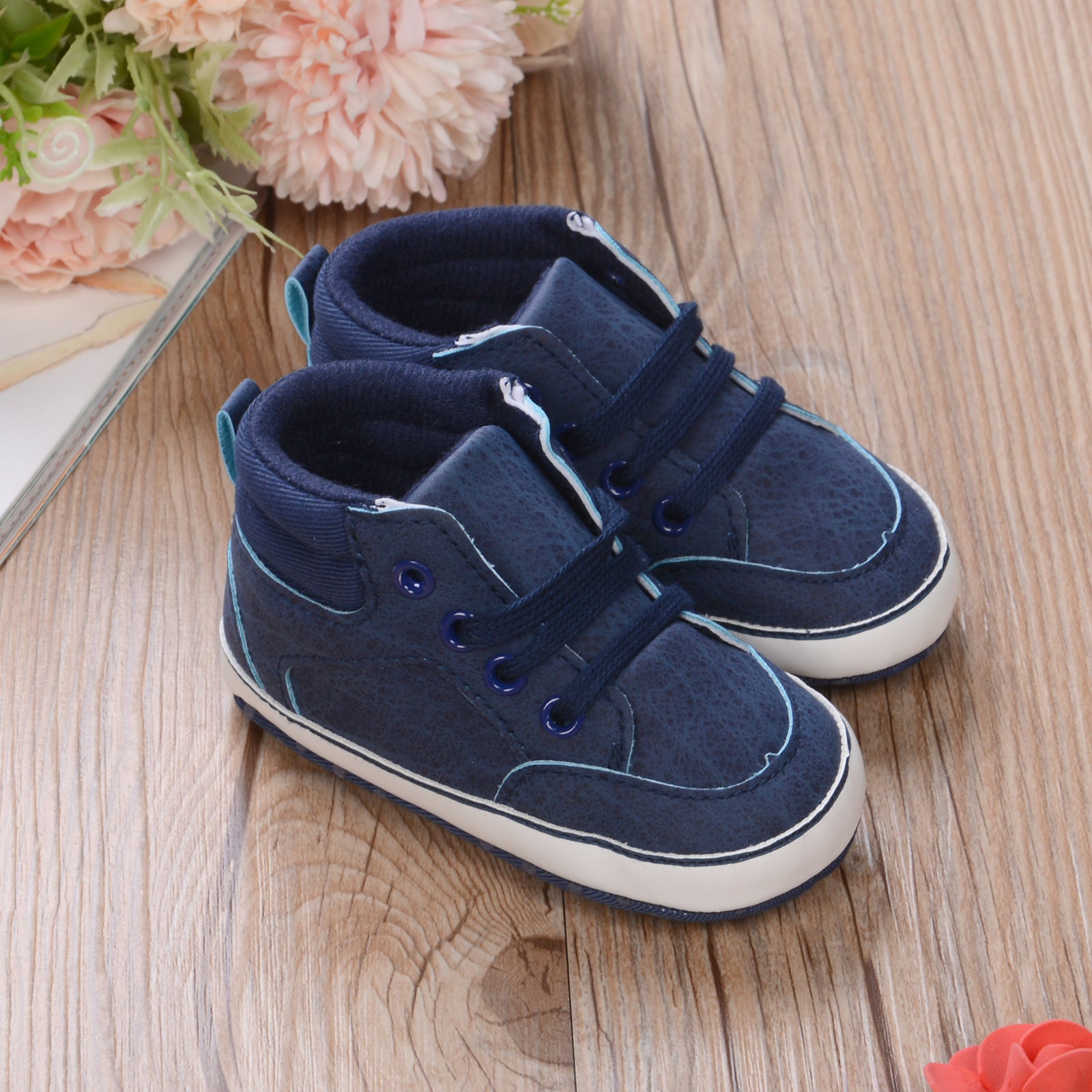 Baby Prewalker Newborn Infant Kids Sports Casual Shoes Soft Sole Cloth Crib Shoes Flats Sneaker 0-18M