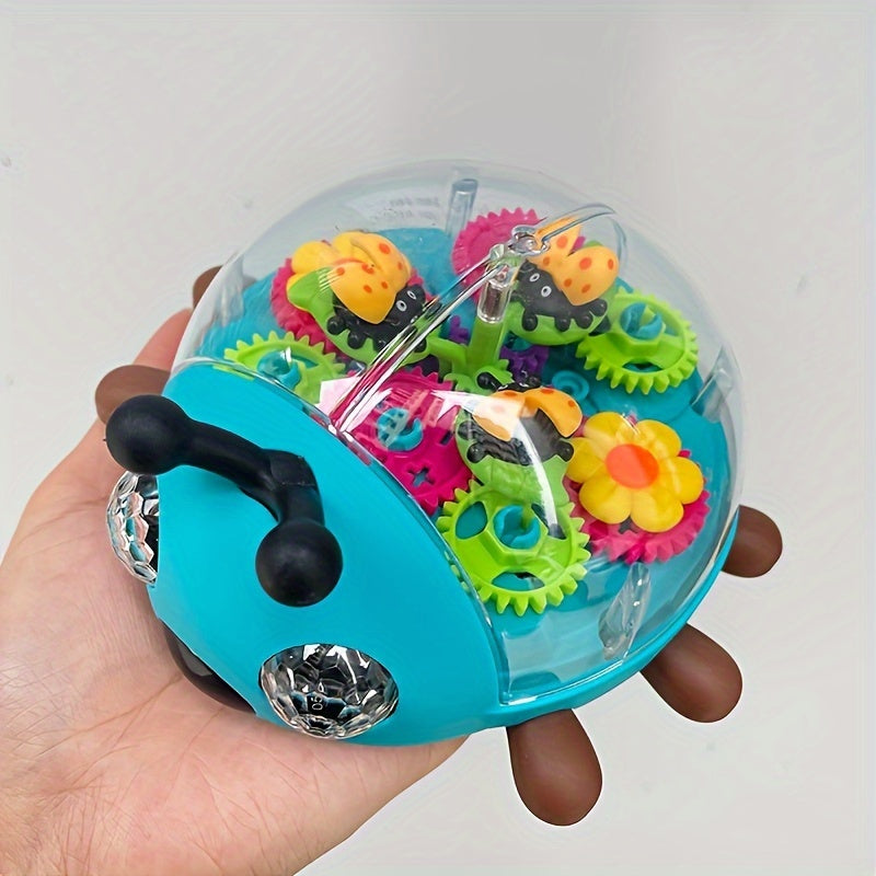 Illuminated Beetle Toy Car