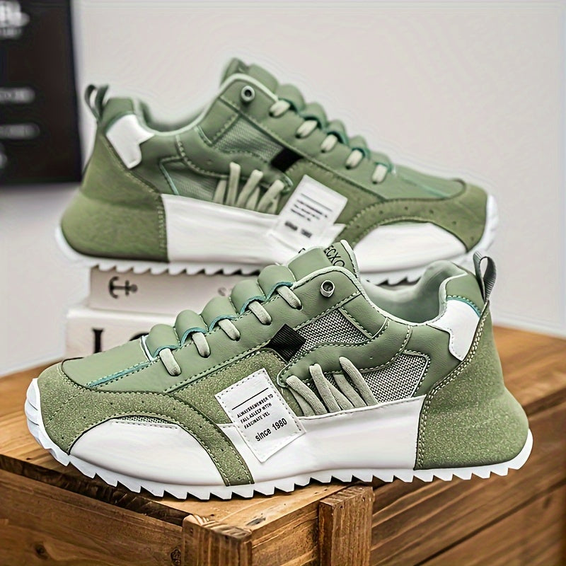 Men'S Fashionable All-Match Large Size Closed Bottom Sports Shoes