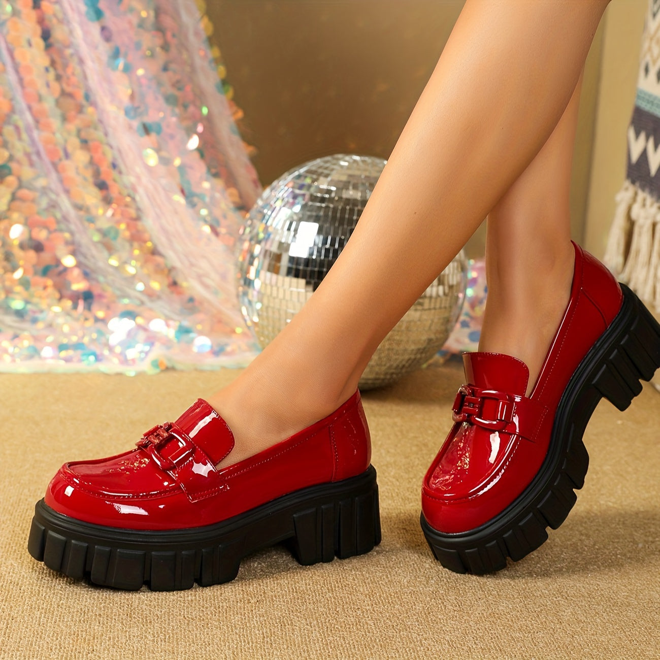 Stylish Chic Slip-On Loafers