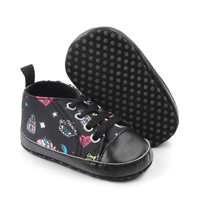 I Love Daddy&Mummy Baby Girls Shoes Cute Unicorn Bbay Girl Sneakers