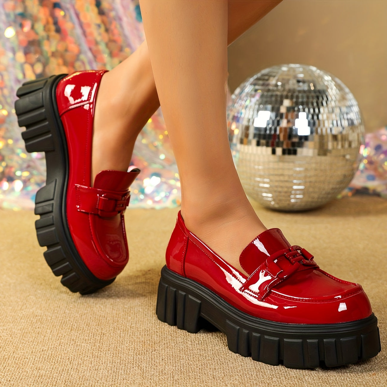 Stylish Chic Slip-On Loafers