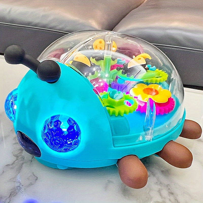 Illuminated Beetle Toy Car