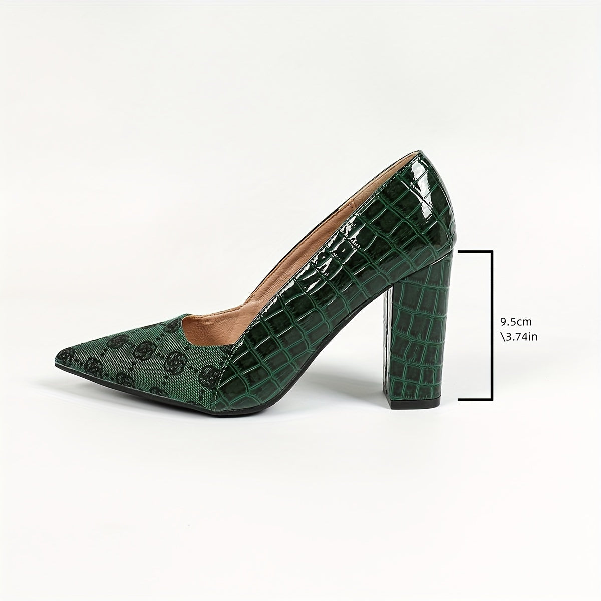 Women's Block Heel Splicing Sandals