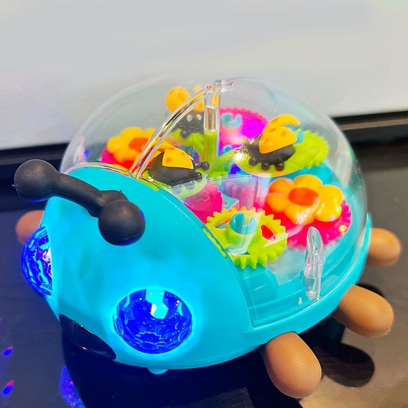 Illuminated Beetle Toy Car