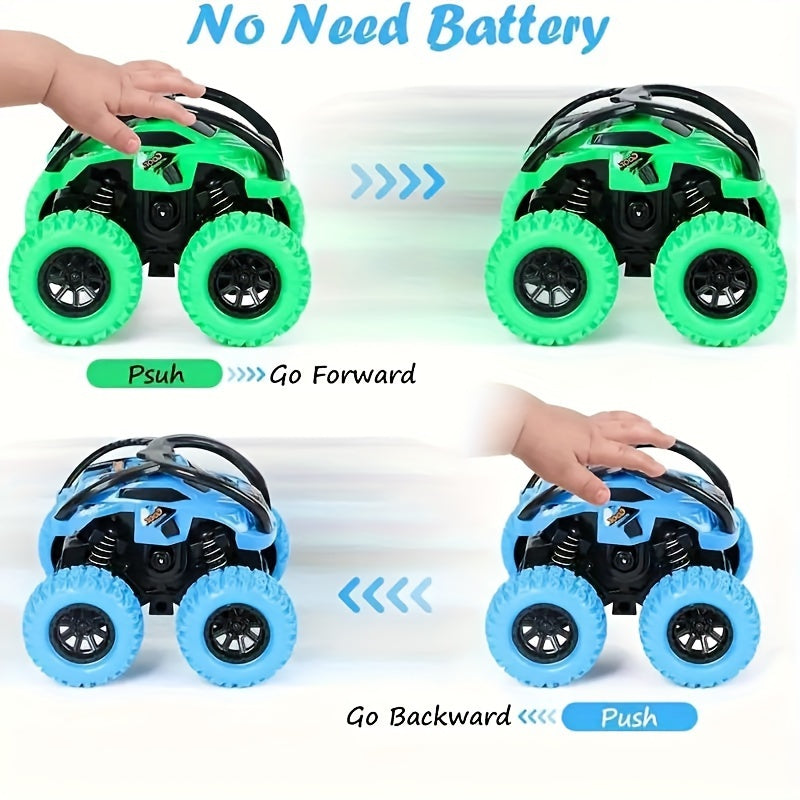 Manual Monster Truck Toy Set for Youngsters