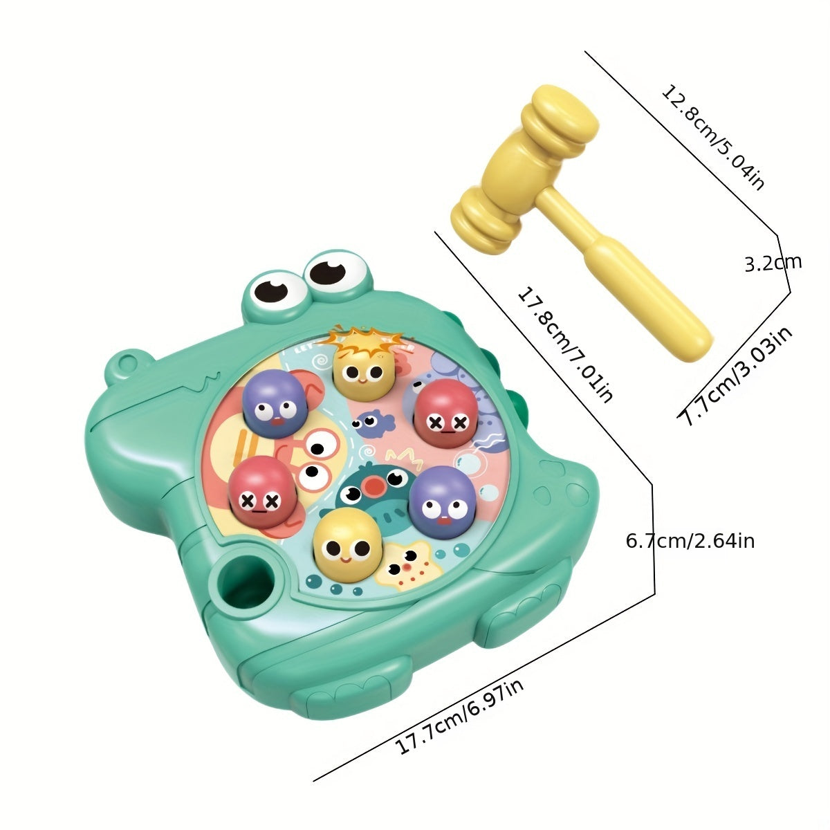 Pounding Hammering Toy, Crocodile Tricky Educational Toy Gift