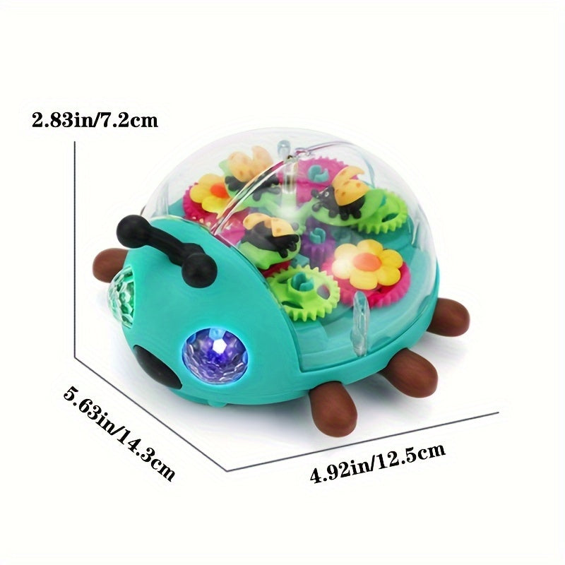 Illuminated Beetle Toy Car