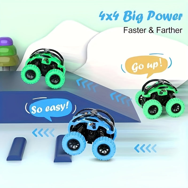 Manual Monster Truck Toy Set for Youngsters
